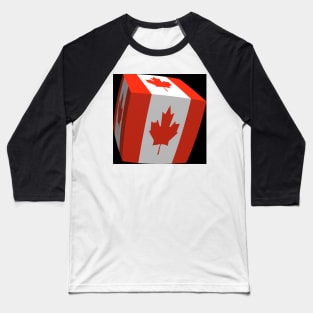 Canada Cubed Baseball T-Shirt